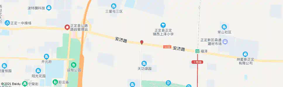 石家庄西上泽西_公交站地图_石家庄公交_妙搜公交查询2025