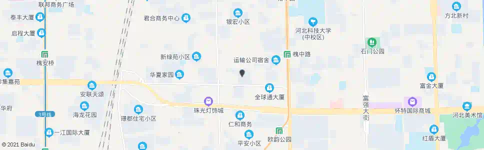 石家庄东风小区_公交站地图_石家庄公交_妙搜公交查询2025