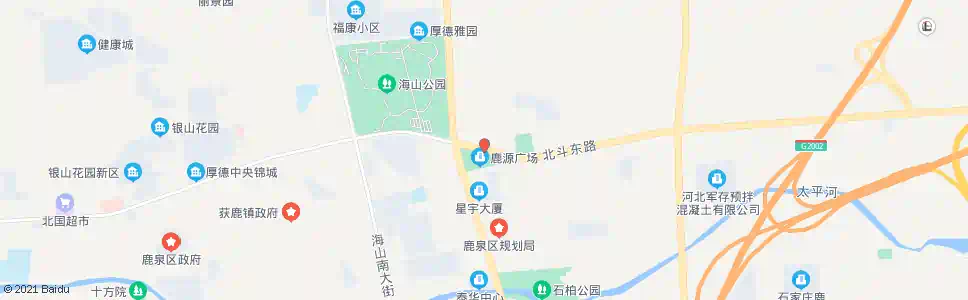 石家庄鹿泉检察院_公交站地图_石家庄公交_妙搜公交查询2025