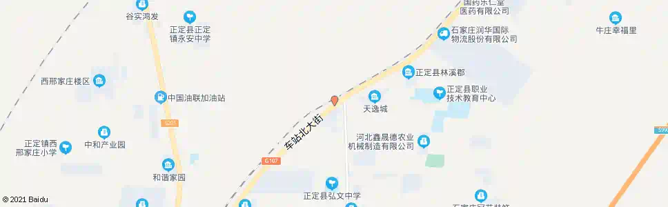 石家庄燕赵大街北口(国泰假日酒店)_公交站地图_石家庄公交_妙搜公交查询2025