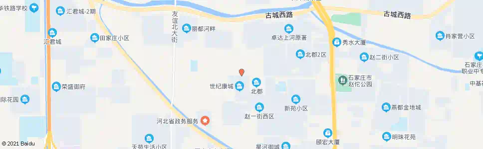 石家庄世纪康城_公交站地图_石家庄公交_妙搜公交查询2025