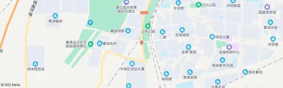 唐山韩国城_公交站地图_唐山公交_妙搜公交查询2025