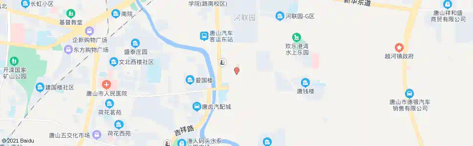 唐山赵陡路西口_公交站地图_唐山公交_妙搜公交查询2025