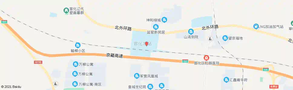 张家口北站_公交站地图_张家口公交_妙搜公交查询2025
