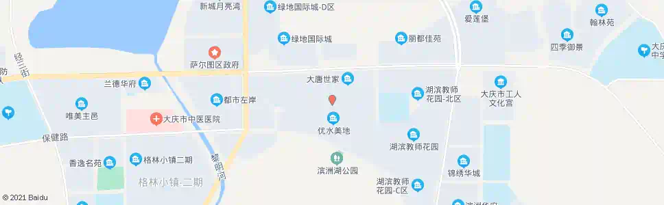 大庆湖滨E3号楼_公交站地图_大庆公交_妙搜公交查询2025