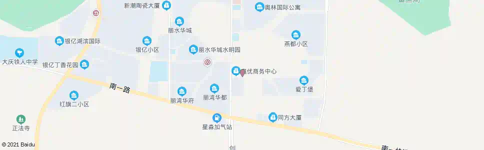 大庆奥优长虹宾馆_公交站地图_大庆公交_妙搜公交查询2025
