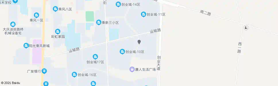 大庆创业城九区_公交站地图_大庆公交_妙搜公交查询2025