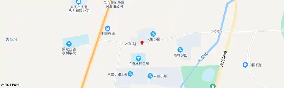 大庆火炬锅炉房_公交站地图_大庆公交_妙搜公交查询2025