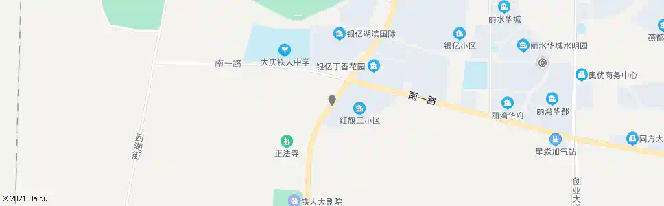 大庆红旗小区_公交站地图_大庆公交_妙搜公交查询2025