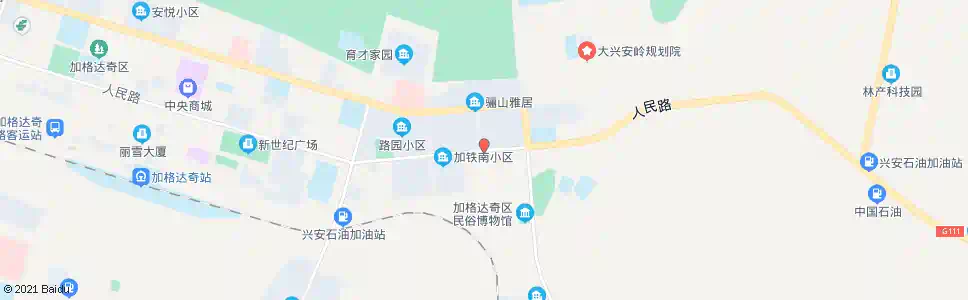 大兴安岭青年宫_公交站地图_大兴安岭公交_妙搜公交查询2025