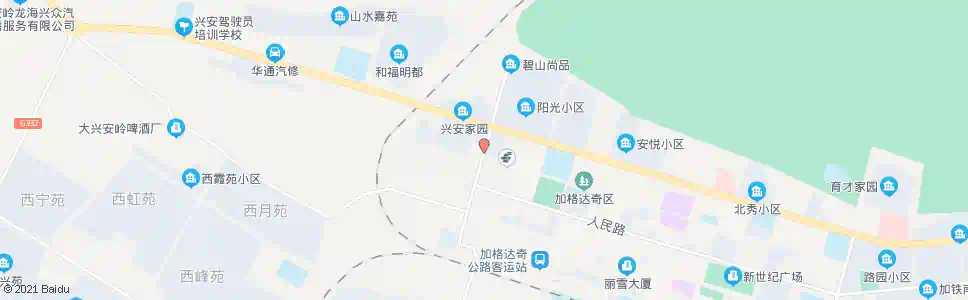 大兴安岭通县指挥部_公交站地图_大兴安岭公交_妙搜公交查询2025
