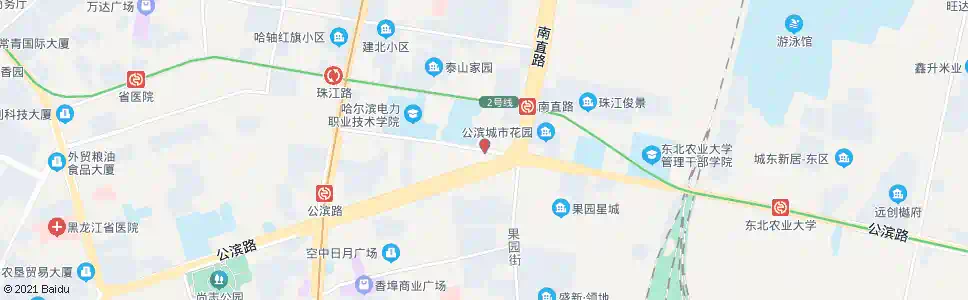 哈尔滨市传染病医院_公交站地图_哈尔滨公交_妙搜公交查询2025