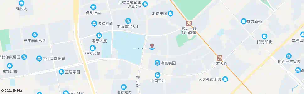 哈尔滨山水家园小区_公交站地图_哈尔滨公交_妙搜公交查询2025