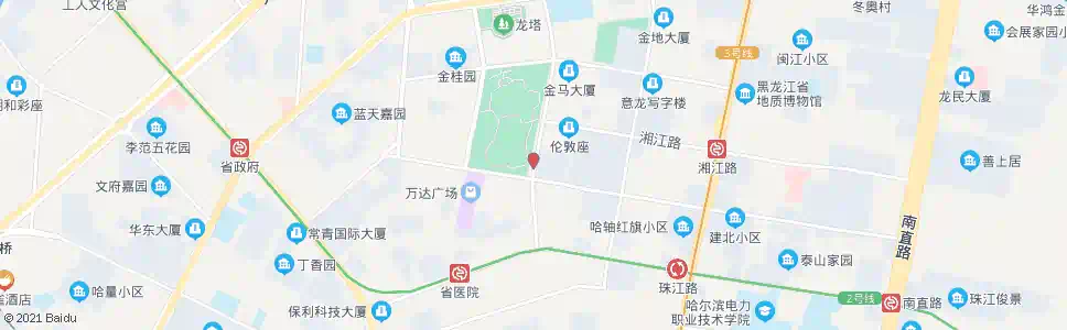 哈尔滨华山路(赣水路道口)_公交站地图_哈尔滨公交_妙搜公交查询2025