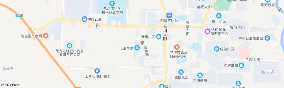 哈尔滨清真3号楼_公交站地图_哈尔滨公交_妙搜公交查询2025