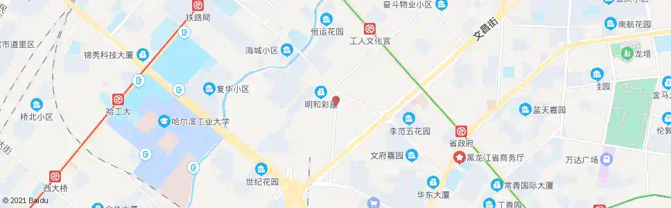哈尔滨发电厂_公交站地图_哈尔滨公交_妙搜公交查询2025