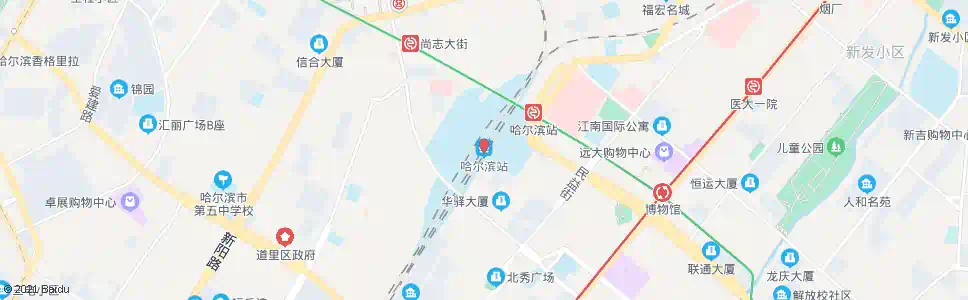 哈尔滨后家_公交站地图_哈尔滨公交_妙搜公交查询2025