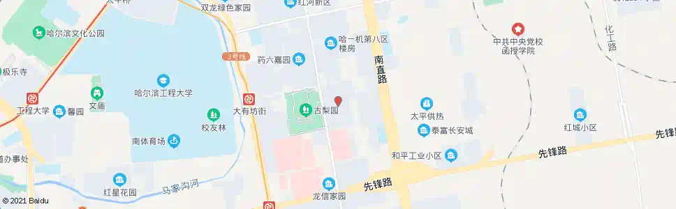 哈尔滨宏伟嘉园_公交站地图_哈尔滨公交_妙搜公交查询2025