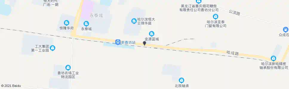 哈尔滨东煤电器_公交站地图_哈尔滨公交_妙搜公交查询2025
