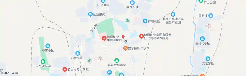 鹤岗粮店_公交站地图_鹤岗公交_妙搜公交查询2025