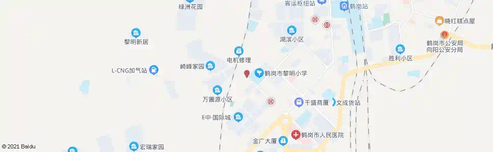 鹤岗蔬园乡(西)_公交站地图_鹤岗公交_妙搜公交查询2025