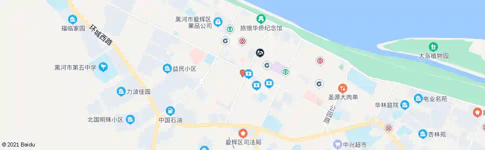 黑河农行_公交站地图_黑河公交_妙搜公交查询2025