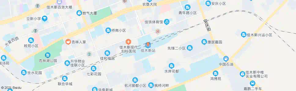 佳木斯工学院_公交站地图_佳木斯公交_妙搜公交查询2025