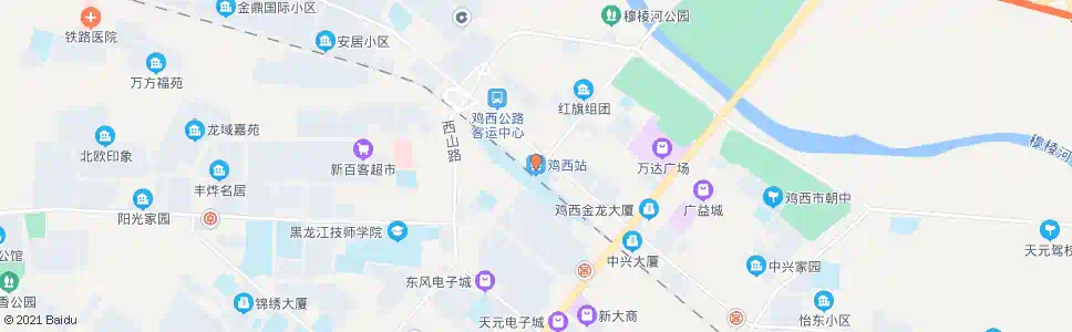鸡西敬亲院_公交站地图_鸡西公交_妙搜公交查询2025