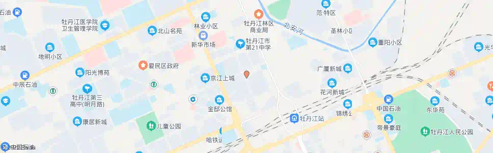 牡丹江天桥商场_公交站地图_牡丹江公交_妙搜公交查询2025