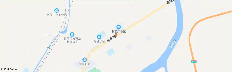 牡丹江矿山南_公交站地图_牡丹江公交_妙搜公交查询2025