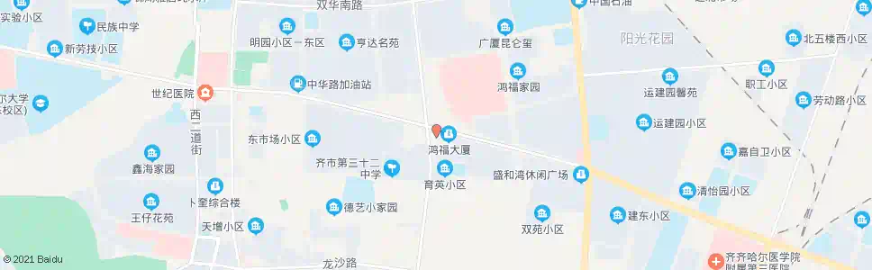 齐齐哈尔大福源东_公交站地图_齐齐哈尔公交_妙搜公交查询2025