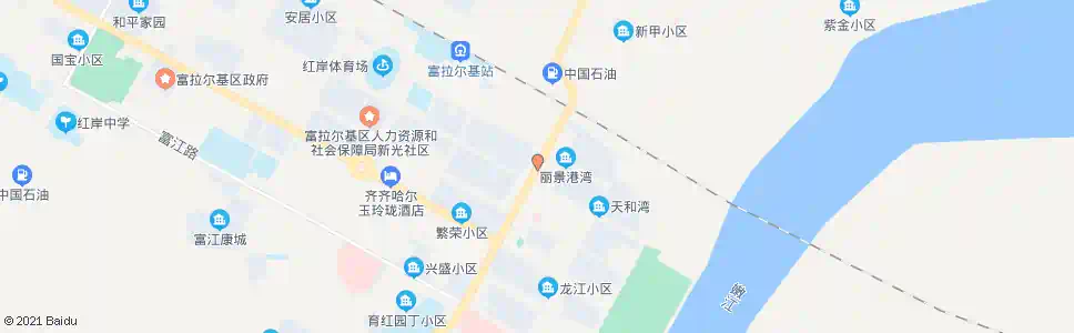 齐齐哈尔向阳桥_公交站地图_齐齐哈尔公交_妙搜公交查询2025