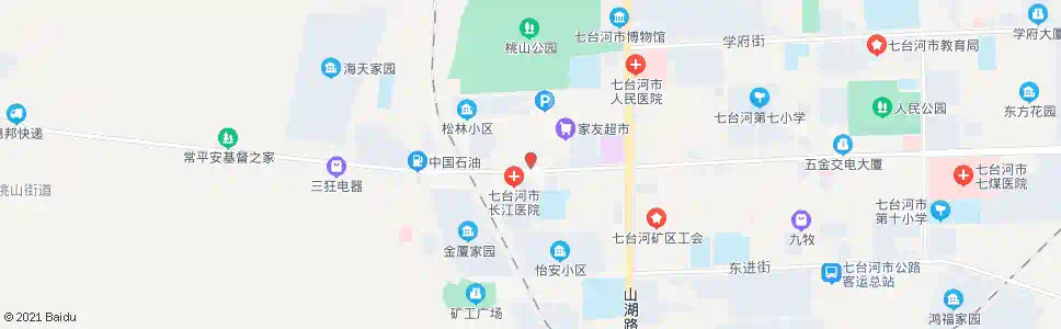 七台河肛肠医院_公交站地图_七台河公交_妙搜公交查询2025