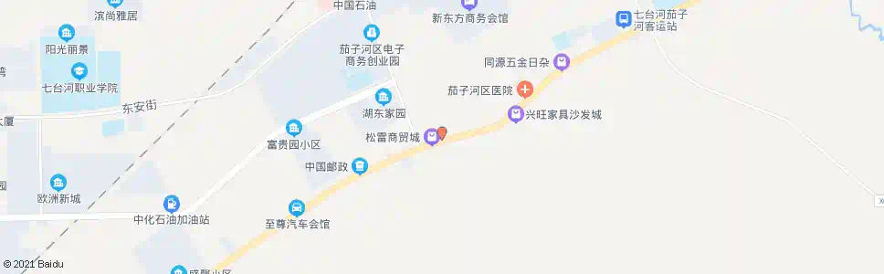 七台河四通化妆品_公交站地图_七台河公交_妙搜公交查询2025