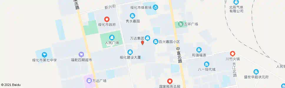 绥化天一海鲜_公交站地图_绥化公交_妙搜公交查询2025