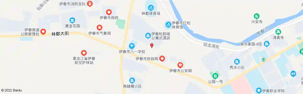 伊春松韵城_公交站地图_伊春公交_妙搜公交查询2025