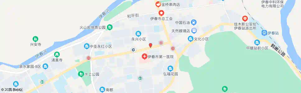 伊春邮电大厦_公交站地图_伊春公交_妙搜公交查询2025