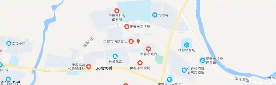 伊春人民银行_公交站地图_伊春公交_妙搜公交查询2025