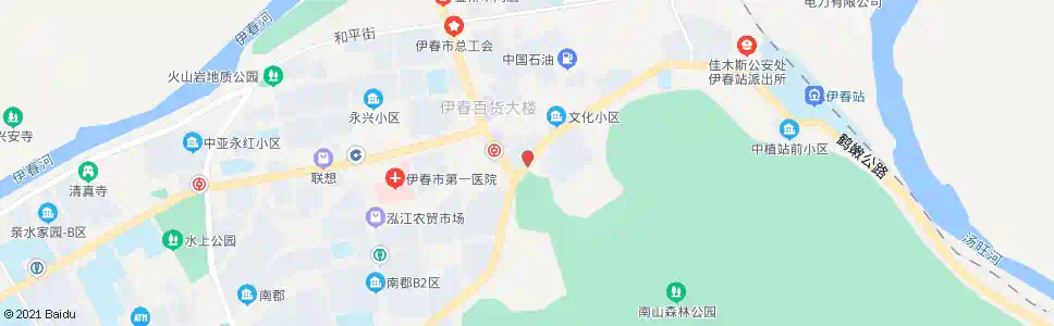伊春人防办_公交站地图_伊春公交_妙搜公交查询2025
