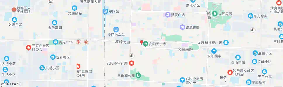 安阳文峰塔_公交站地图_安阳公交_妙搜公交查询2025