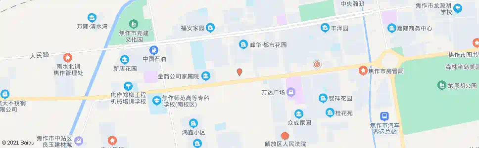 焦作花卉市场_公交站地图_焦作公交_妙搜公交查询2025