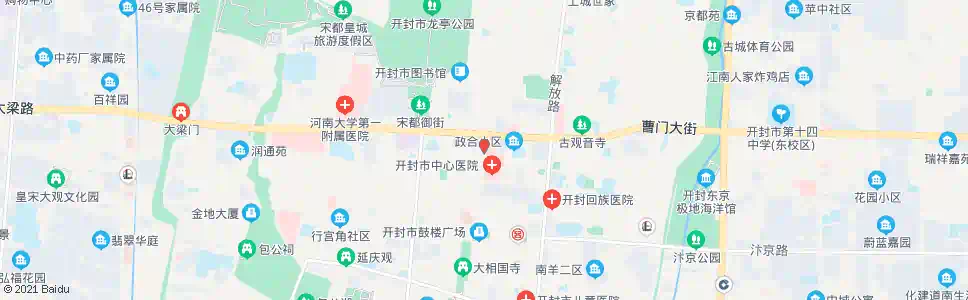 开封北书店街(大商超市)_公交站地图_开封公交_妙搜公交查询2025
