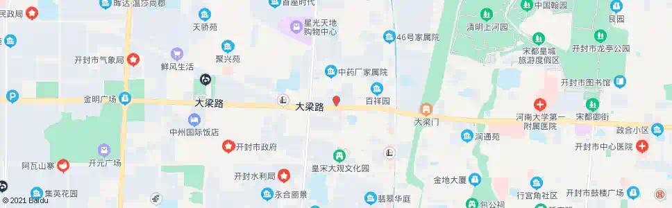开封万宝商厦东郊店_公交站地图_开封公交_妙搜公交查询2025