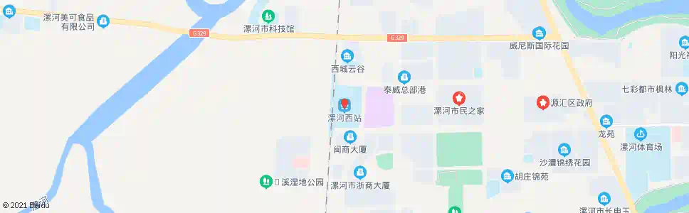 漯河西站_公交站地图_漯河公交_妙搜公交查询2025
