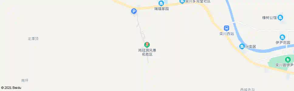 洛阳鸡冠洞风景区站_公交站地图_洛阳公交_妙搜公交查询2025