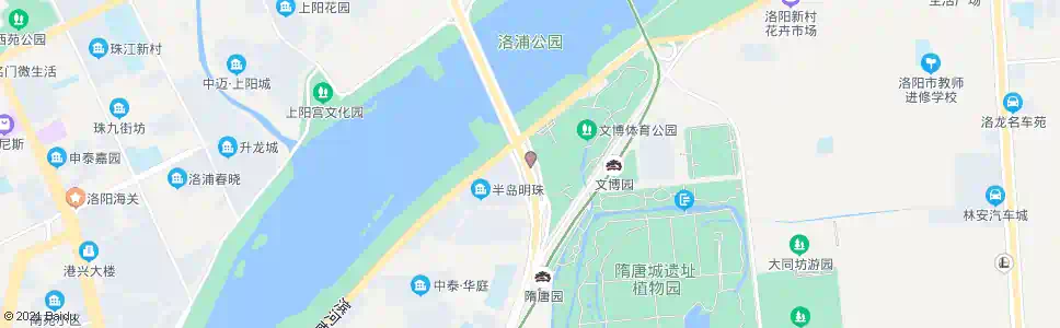 洛阳王城大桥北_公交站地图_洛阳公交_妙搜公交查询2025