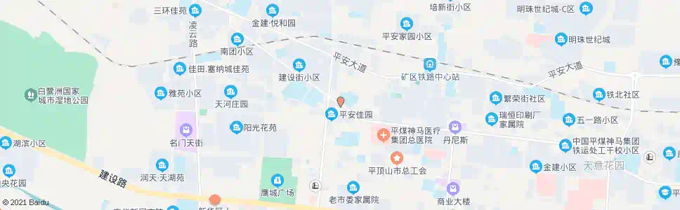 平顶山建设街_公交站地图_平顶山公交_妙搜公交查询2025