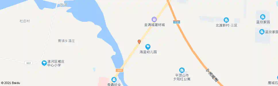 平顶山油坊头村_公交站地图_平顶山公交_妙搜公交查询2025