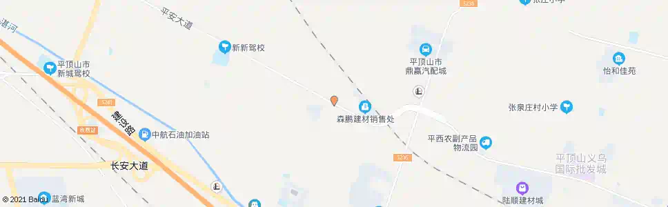 平顶山西环路花程线路口_公交站地图_平顶山公交_妙搜公交查询2025