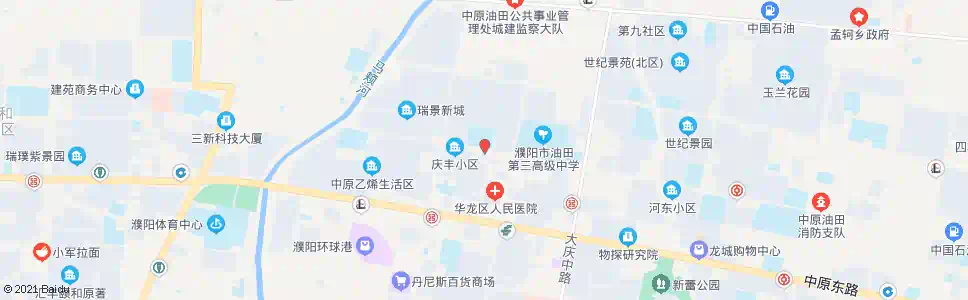 濮阳二公司南门_公交站地图_濮阳公交_妙搜公交查询2025